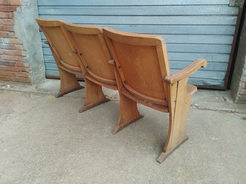 silla butaca cine teatro madera pleg 42-88x151.5x60 1u